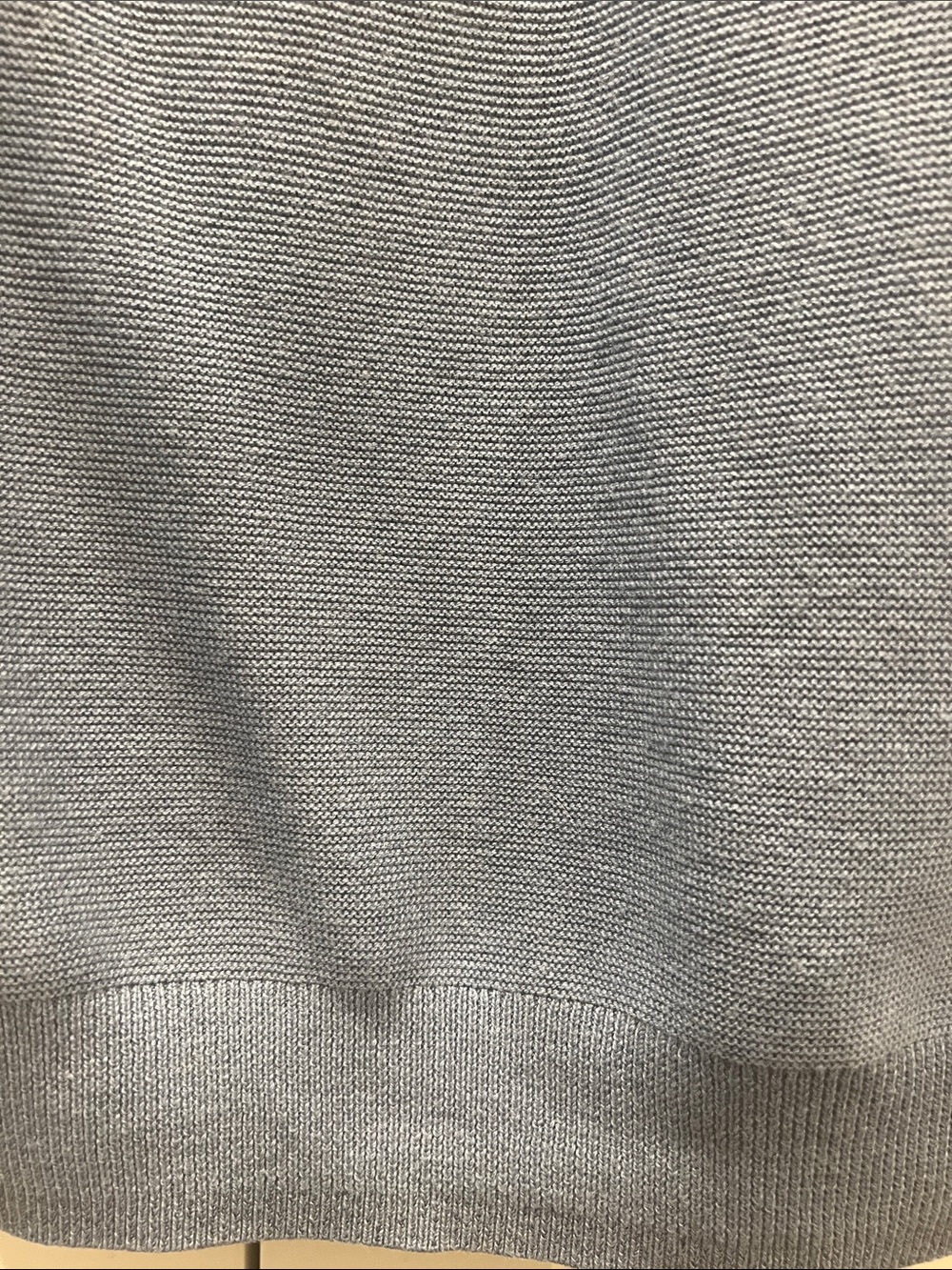 Quince Women’s Crewneck Short-Sleeve Sweater in Slate Blue - Picture 3 of 3